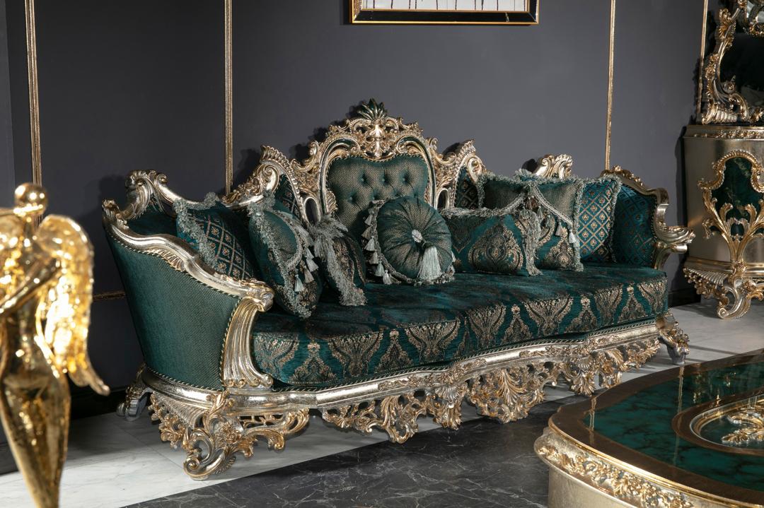 REGAL GREEN SOFA SET