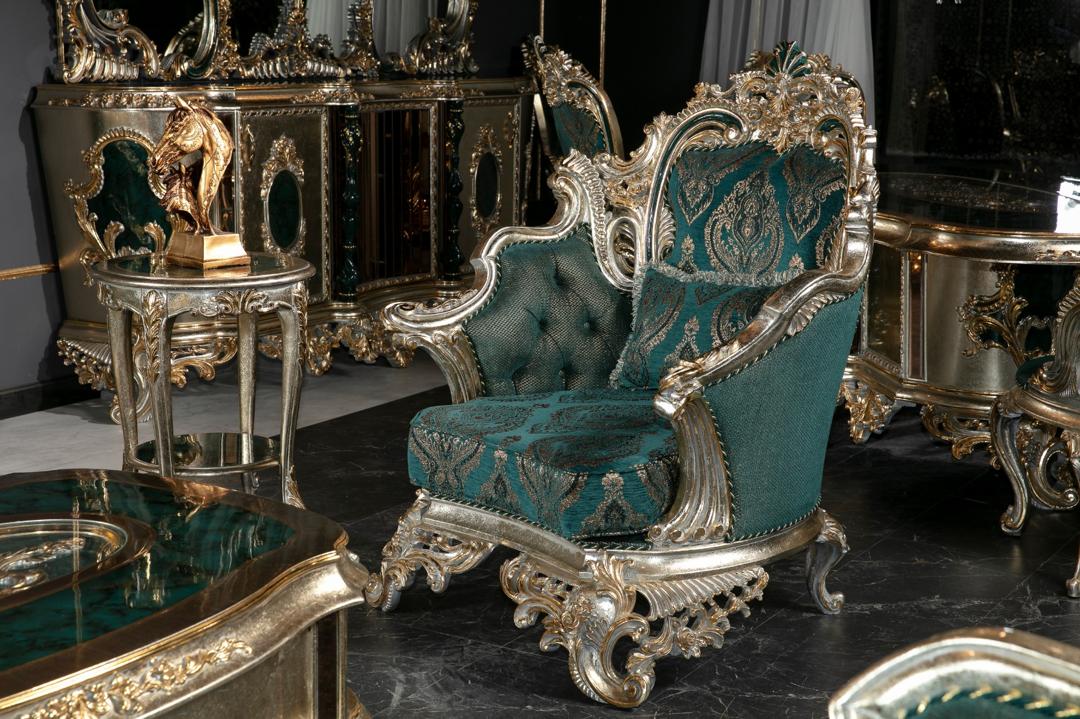 REGAL GREEN SOFA SET