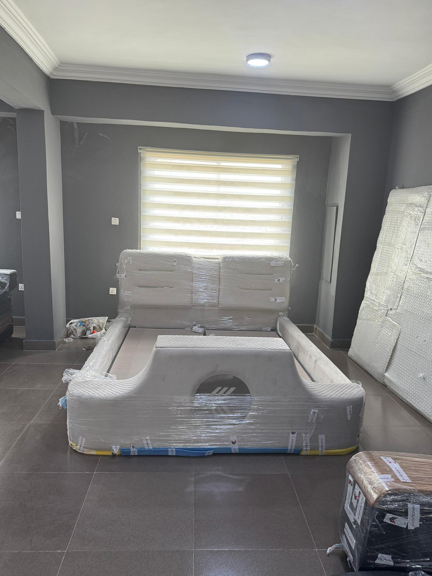 The Luna Wingback Bed Frame