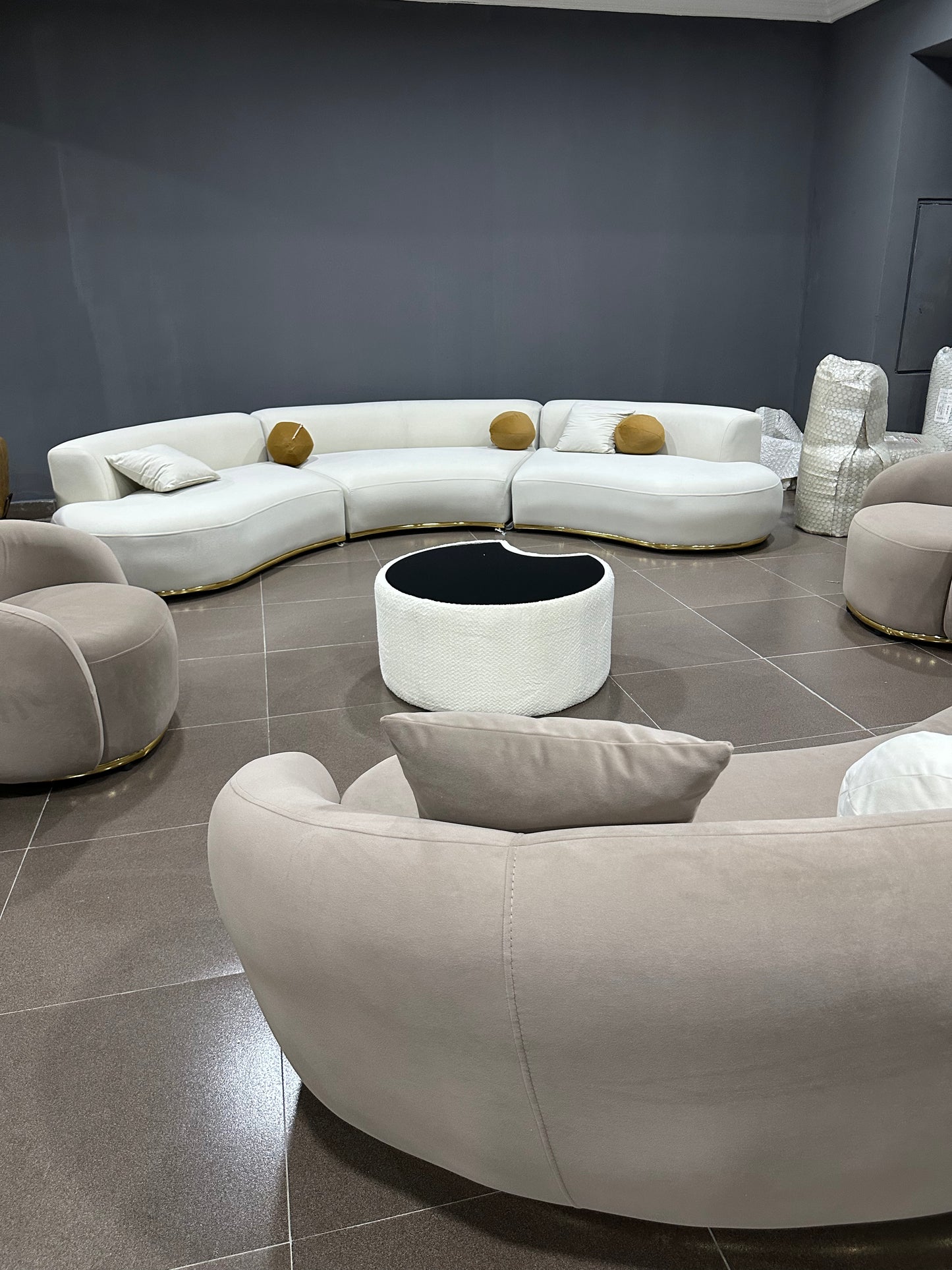 The Orbiter Curvilinear Sofa