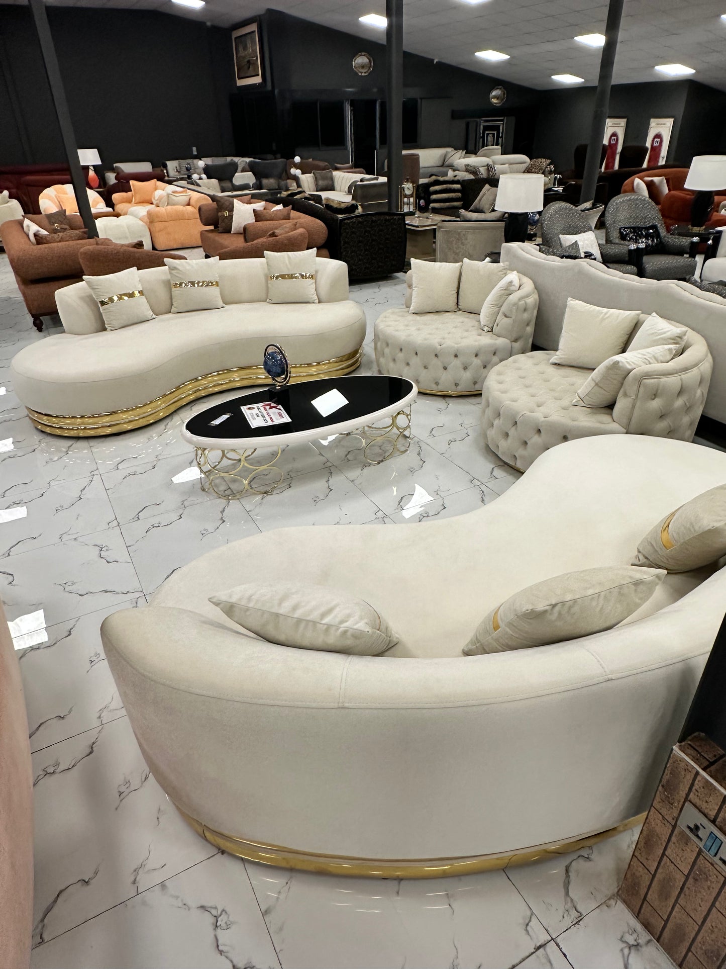 The Orbiter Curvilinear Sofa