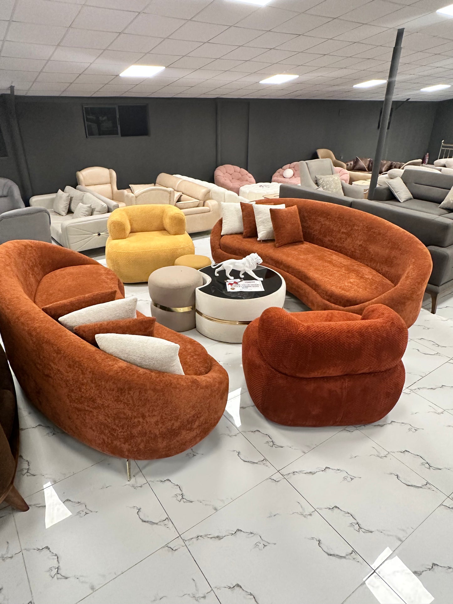 The Orbiter Curvilinear Sofa